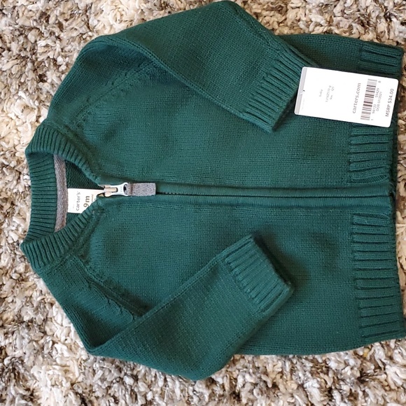 Carter's Other - Carter's 9M Zip-Up Sweater